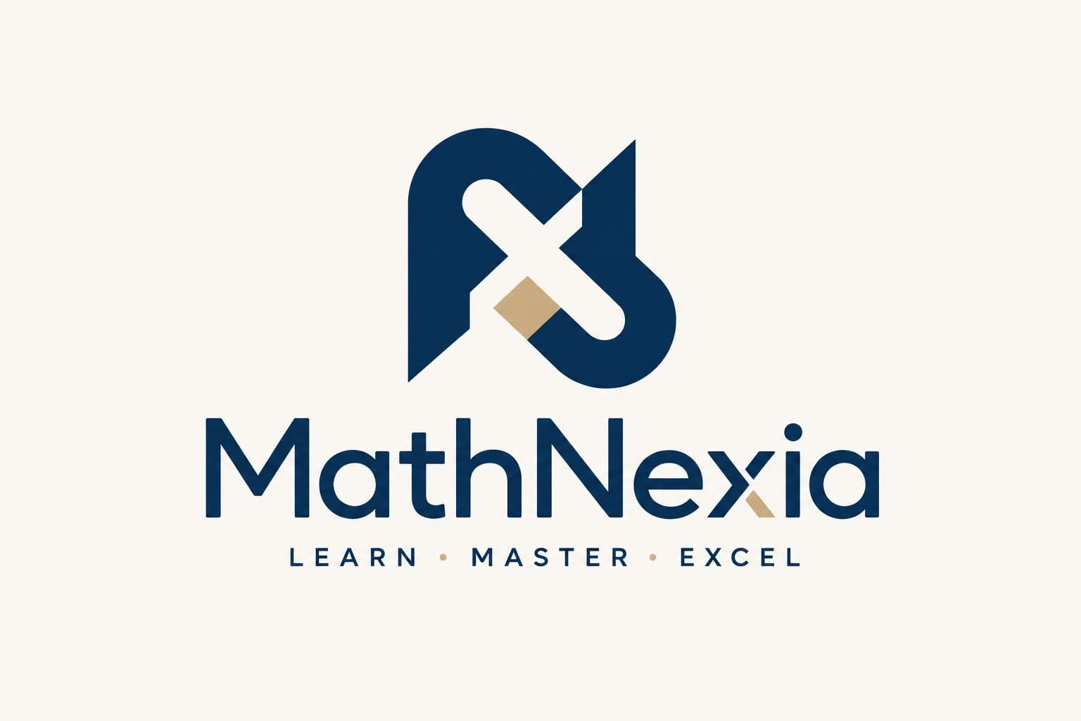 MathNexia — Learn · Master · Excel